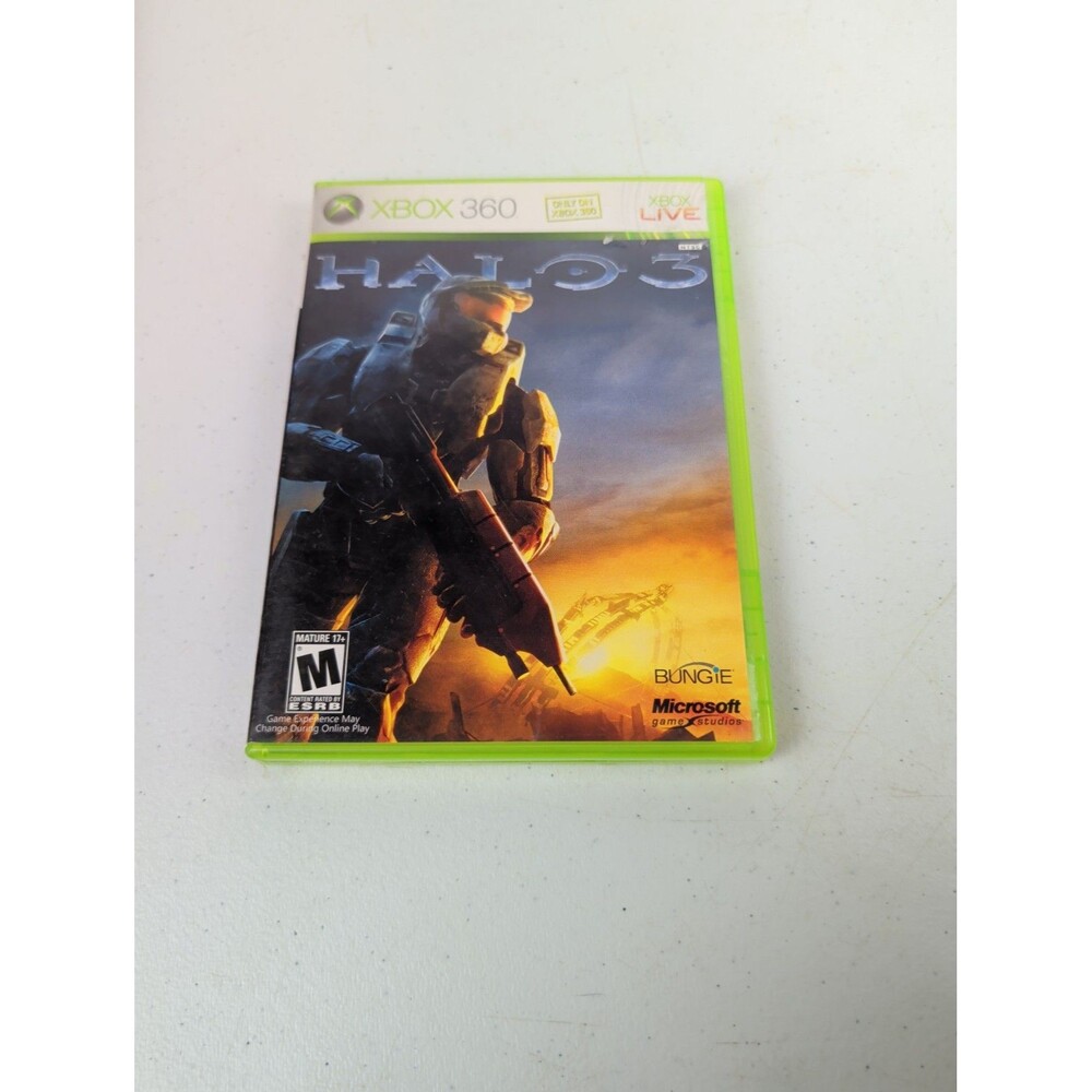 Halo 3 (Xbox 360, 2007) CIB Complete w/Manual & Poster Tested Working